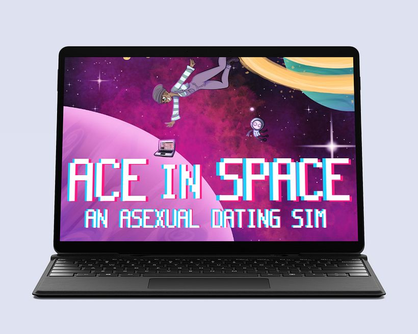 El videojuego 'Ace in Space' explora cómo es tener citas siendo asexual.