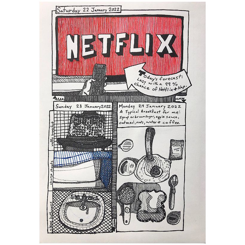 My project in Illustrated Diary: Fill Your Sketchbook with Experiences course 12