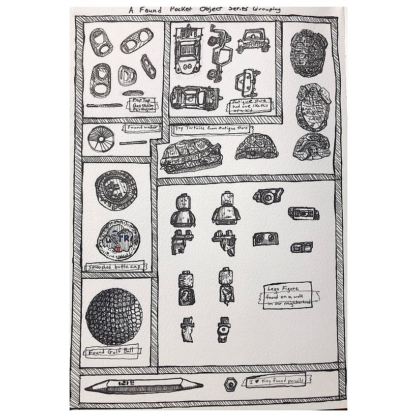 My project in Illustrated Diary: Fill Your Sketchbook with Experiences course 3