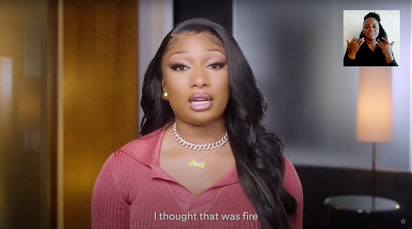 Megan Thee Stallion at Pinterest Creators Festival 2021