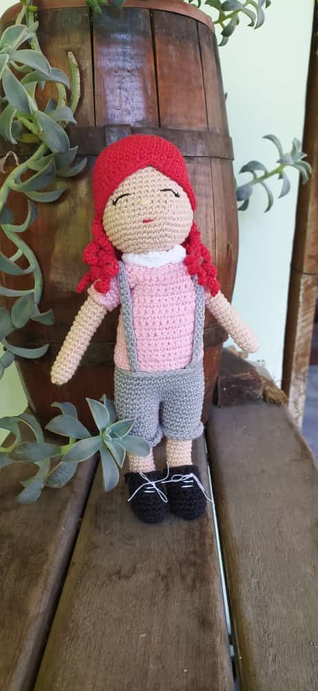 Meu projeto do curso: Amigurumi: design de roupa, cabelo e acessórios 1