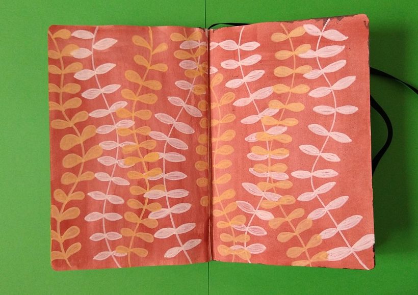 My project in Botanical Patterns in a Sketchbook: Conquer the Blank Page course 2