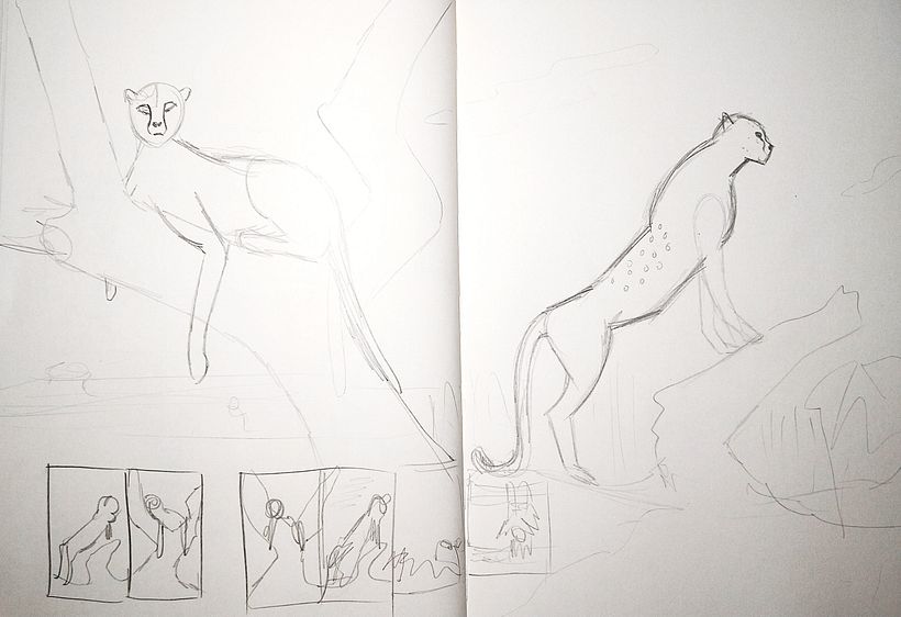 My project in Wildlife Illustration for Children's Books course 3