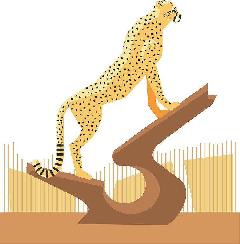 My project in Wildlife Illustration for Children's Books course 3
