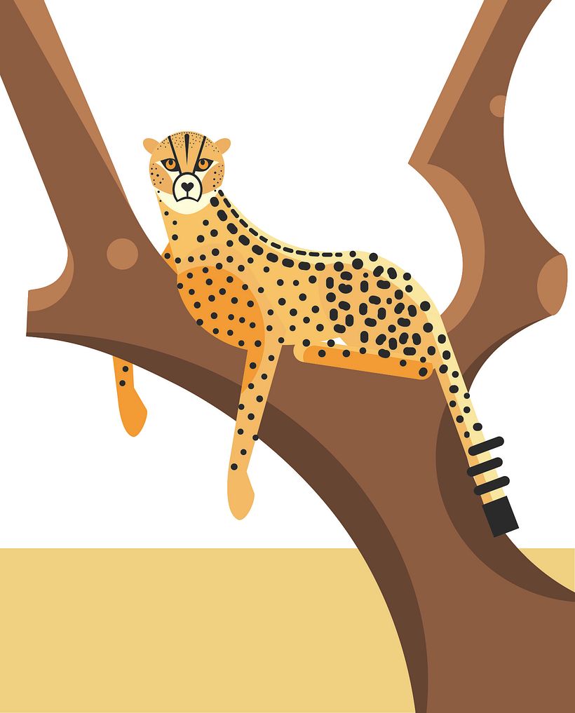 My project in Wildlife Illustration for Children's Books course 4
