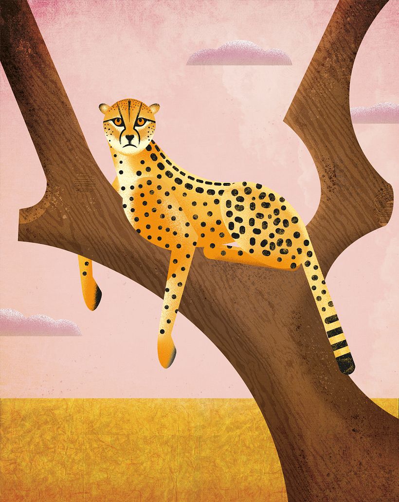 My project in Wildlife Illustration for Children's Books course 6