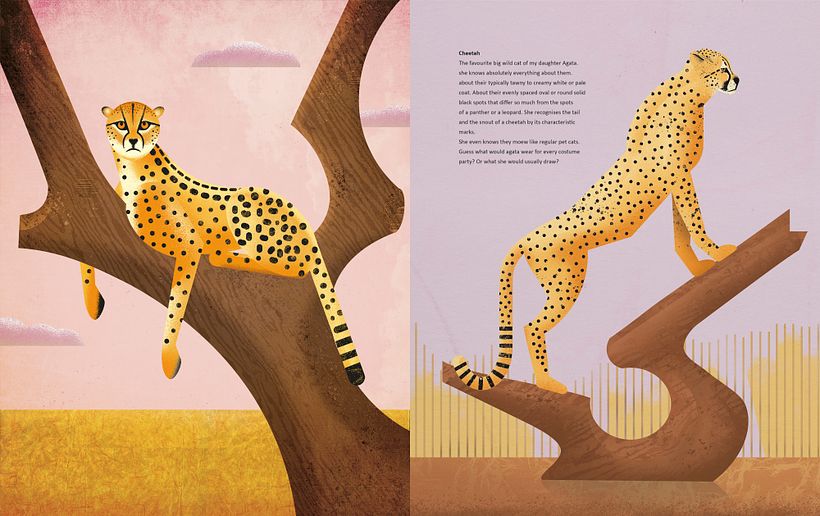My project in Wildlife Illustration for Children's Books course 7