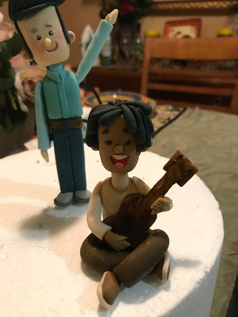 Mi Proyecto del curso: Modelado de personajes con pasta de azúcar 4