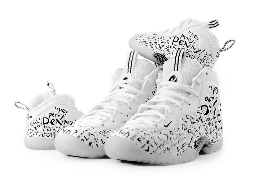 Nike Hey Penny 13c Little Posite One GS Foamposite Sneakers