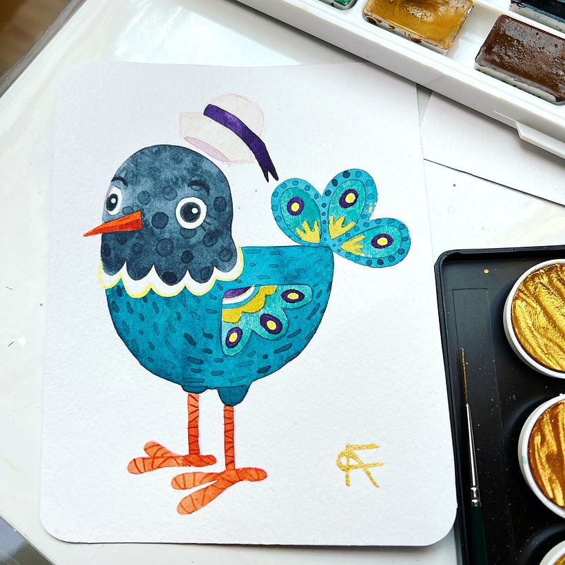 My watercolour paintings 4