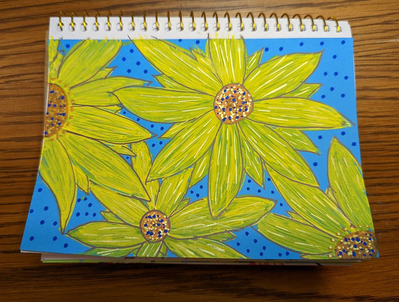 My project in Botanical Patterns in a Sketchbook: Conquer the Blank Page course 2