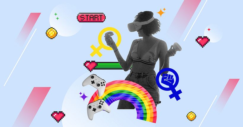 El activismo narrativo apela a modos de jugar más diversos. Ilustración de Maja Dabek. 