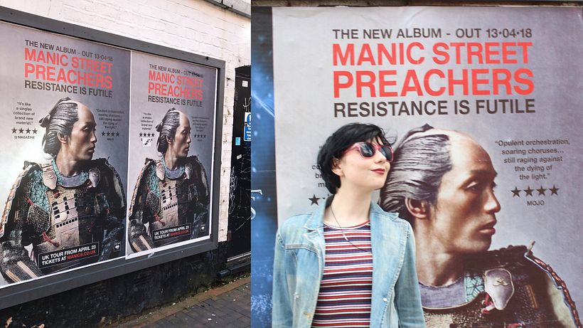 Resistance is Futile by the Manic Street Preachers - Design