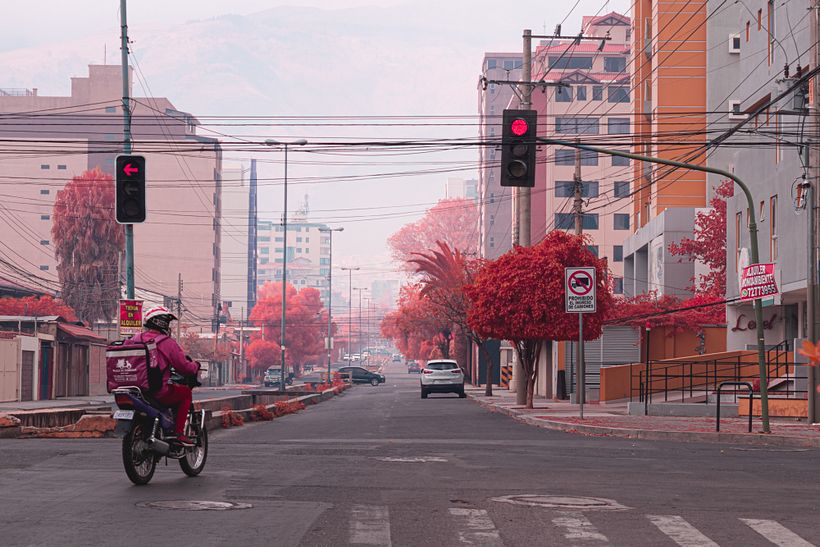 Primera fotografía que tomé al salir de casa