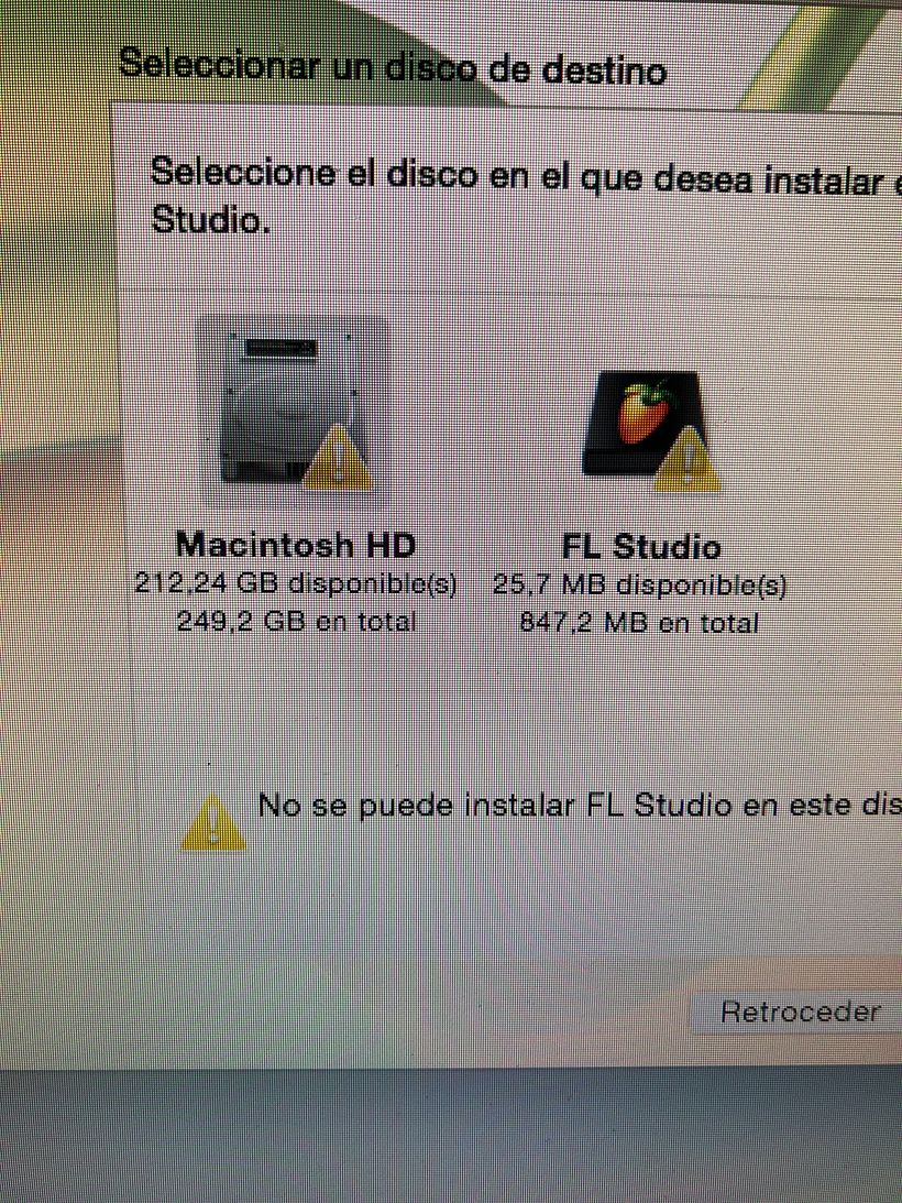 Me cambiaron el sistema operativo en mi MAC 1