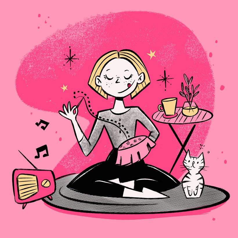 Coloured illustration. Hope you like!