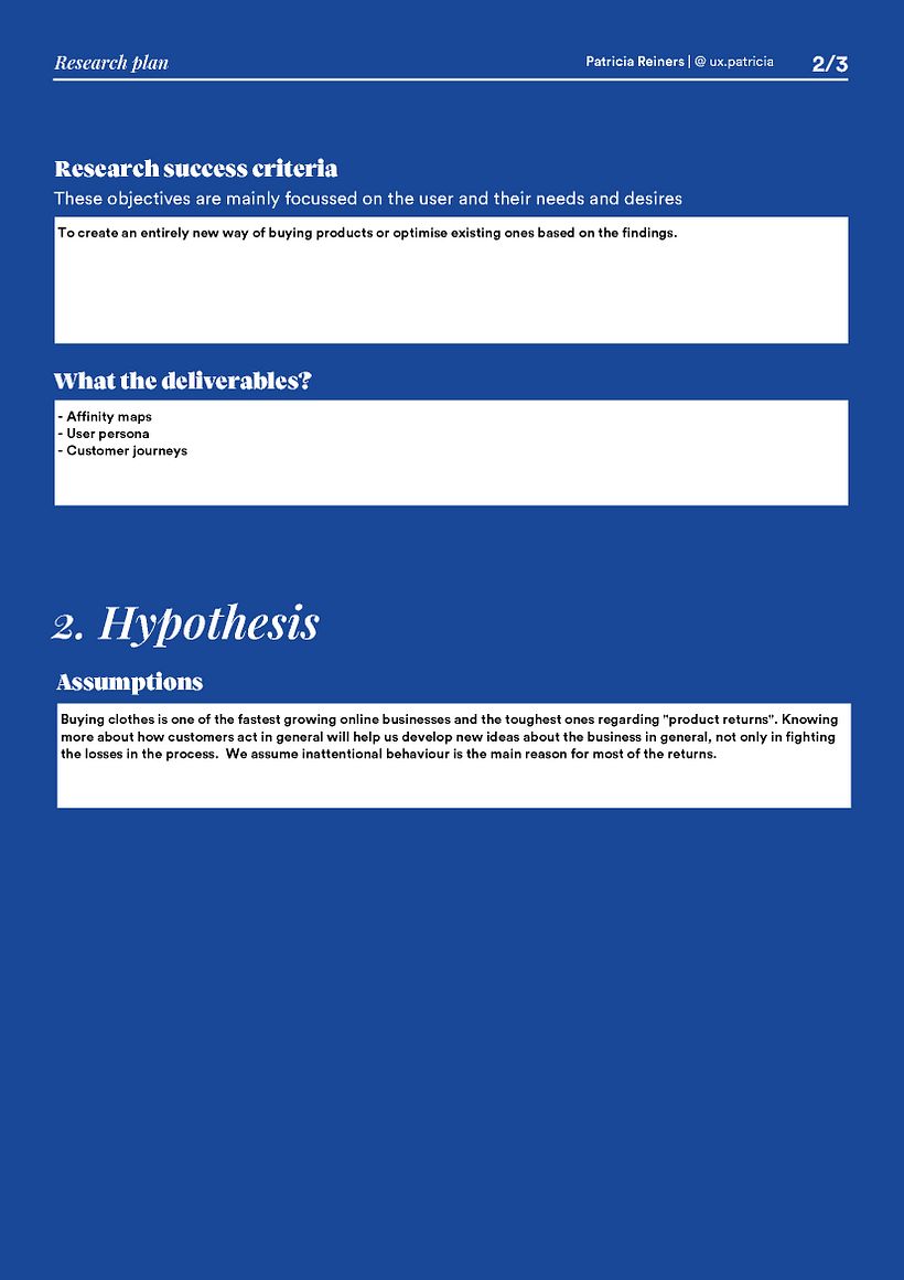 My project for course: UX Research 101 2