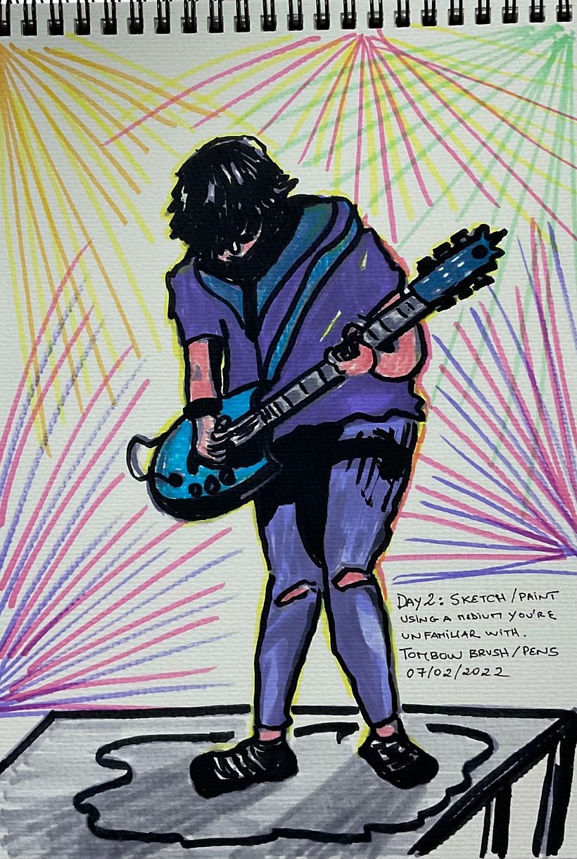 My project for course: Daily Sketching for Creative Inspiration 3