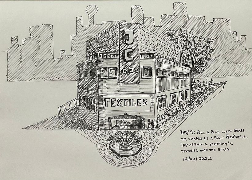 My project for course: Daily Sketching for Creative Inspiration 9