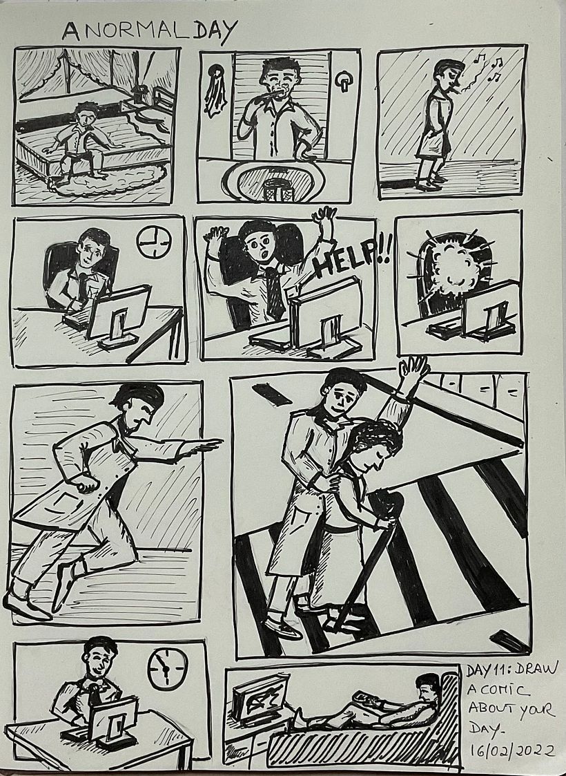 My project for course: Daily Sketching for Creative Inspiration 11