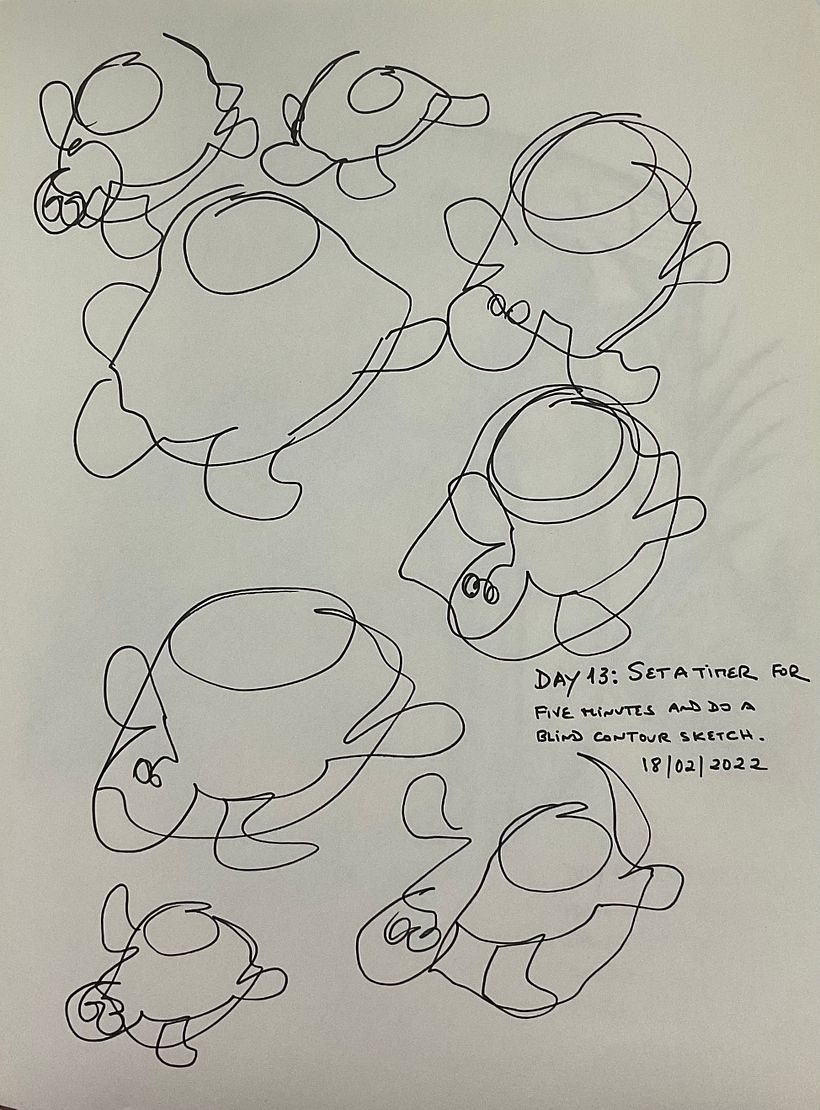 My project for course: Daily Sketching for Creative Inspiration 12