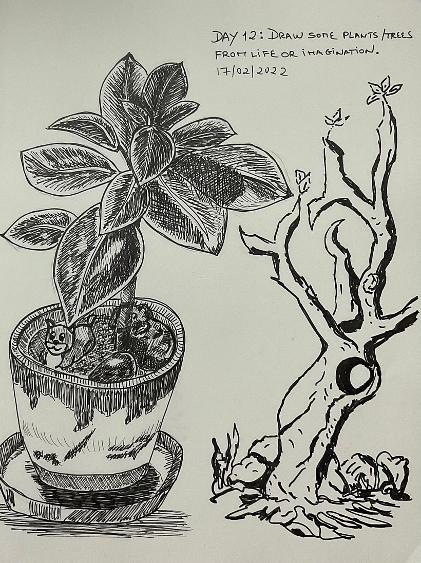 My project for course: Daily Sketching for Creative Inspiration 13
