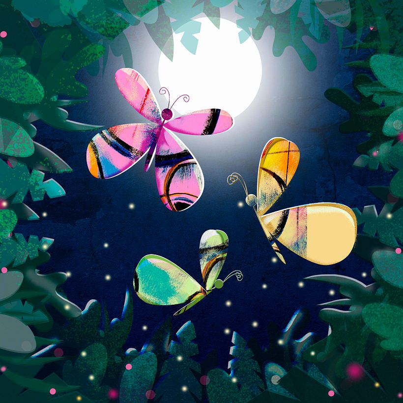 Mi Proyecto del curso: Animales ilustrados llenos de vida y color con Photoshop 1