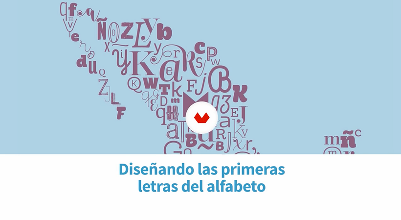 Diseñando las primeras letras minúsculas del alfabeto de Latinotype.