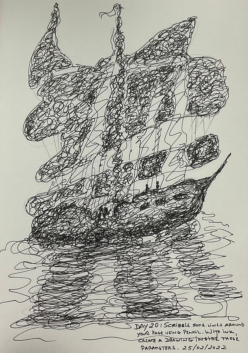 My project for course: Daily Sketching for Creative Inspiration 19
