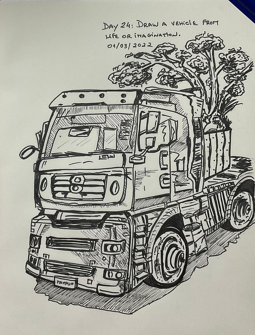 My project for course: Daily Sketching for Creative Inspiration 23