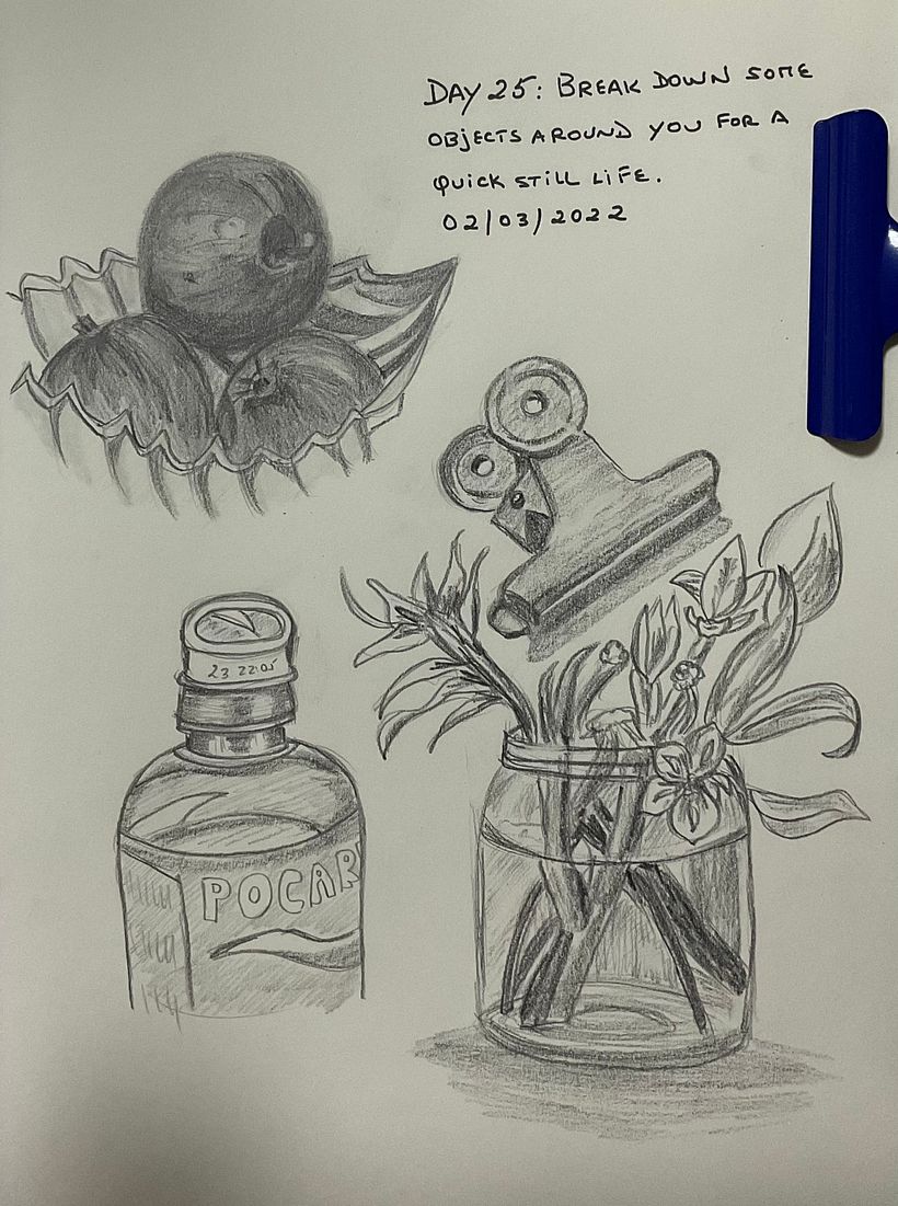 My project for course: Daily Sketching for Creative Inspiration 24
