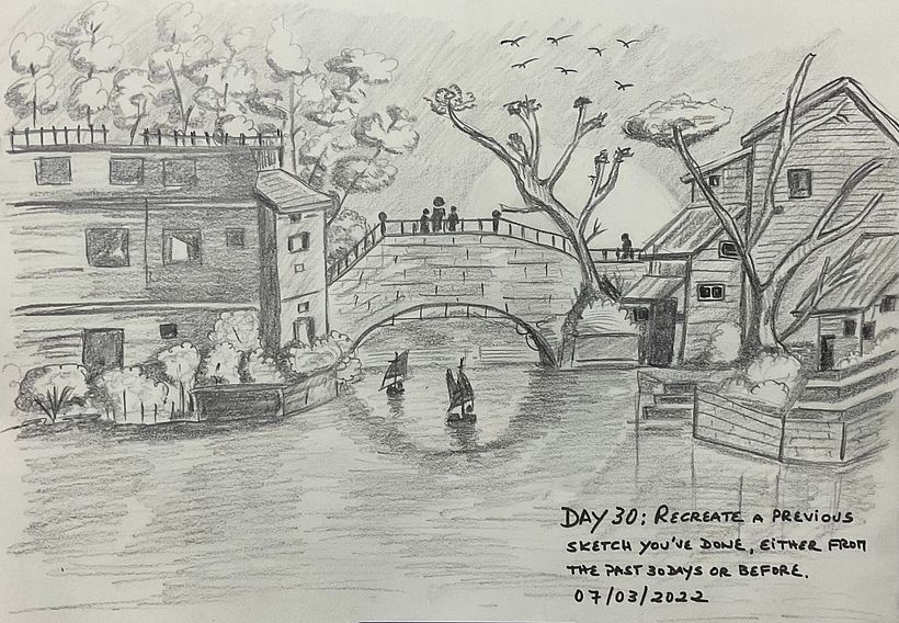 My project for course: Daily Sketching for Creative Inspiration 29