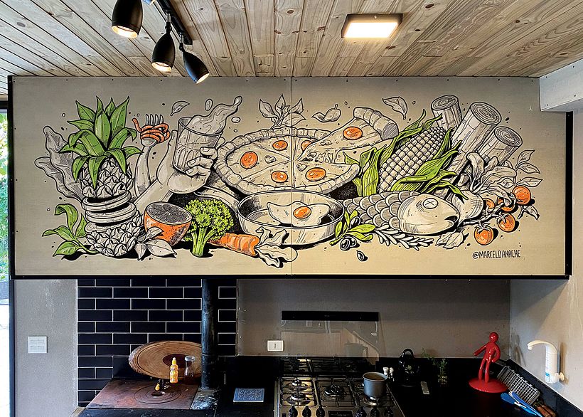Paredes de la cocina 3