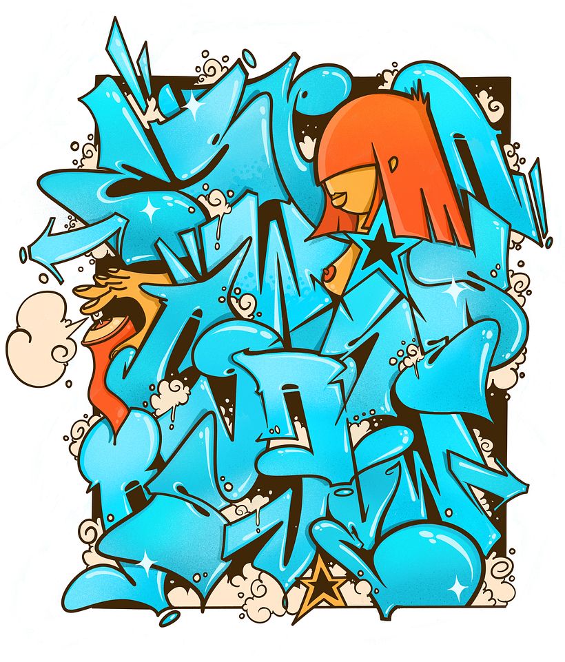 Graffiti Letters 1