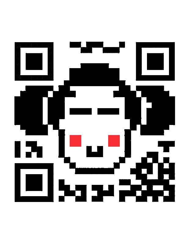 QR Code Portrait Project 7
