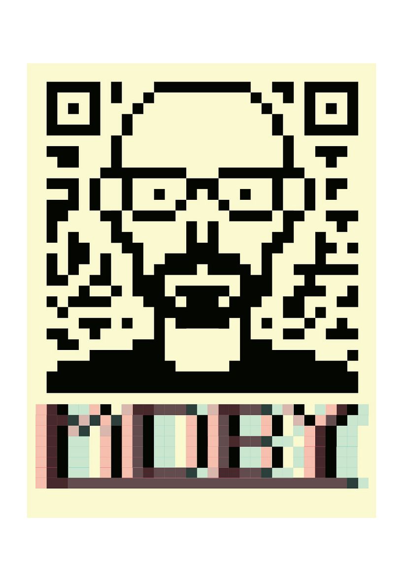 QR Code Portrait Project 11