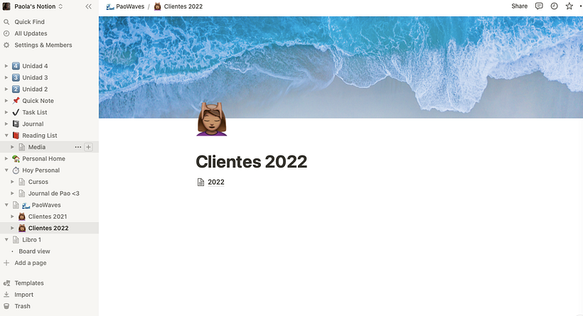 Calandario para mis clientes 