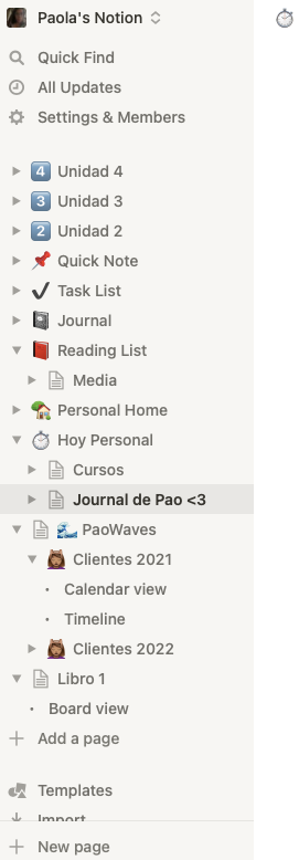 Técnicas para mejorar tu productividad, Proyecto de Pao  3
