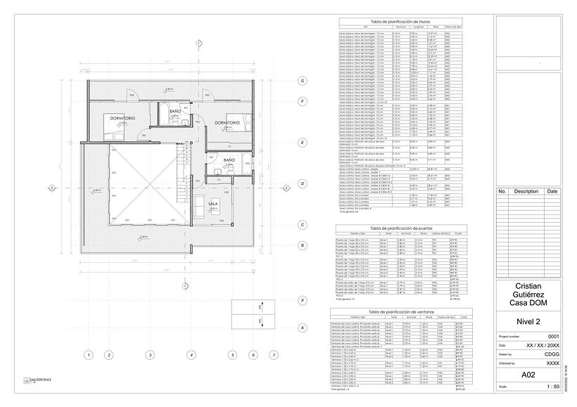 Mi Proyecto del curso: Diseño y modelado arquitectónico 3D con Revit - Cristian Gutiérrez 2