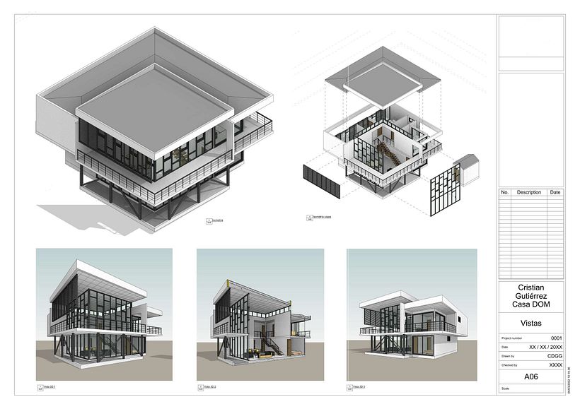 Mi Proyecto del curso: Diseño y modelado arquitectónico 3D con Revit - Cristian Gutiérrez 6