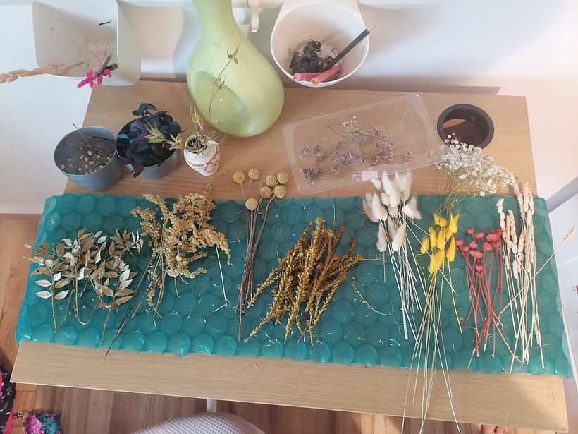 My project for course: Wreath Creation with Dried Flowers 3