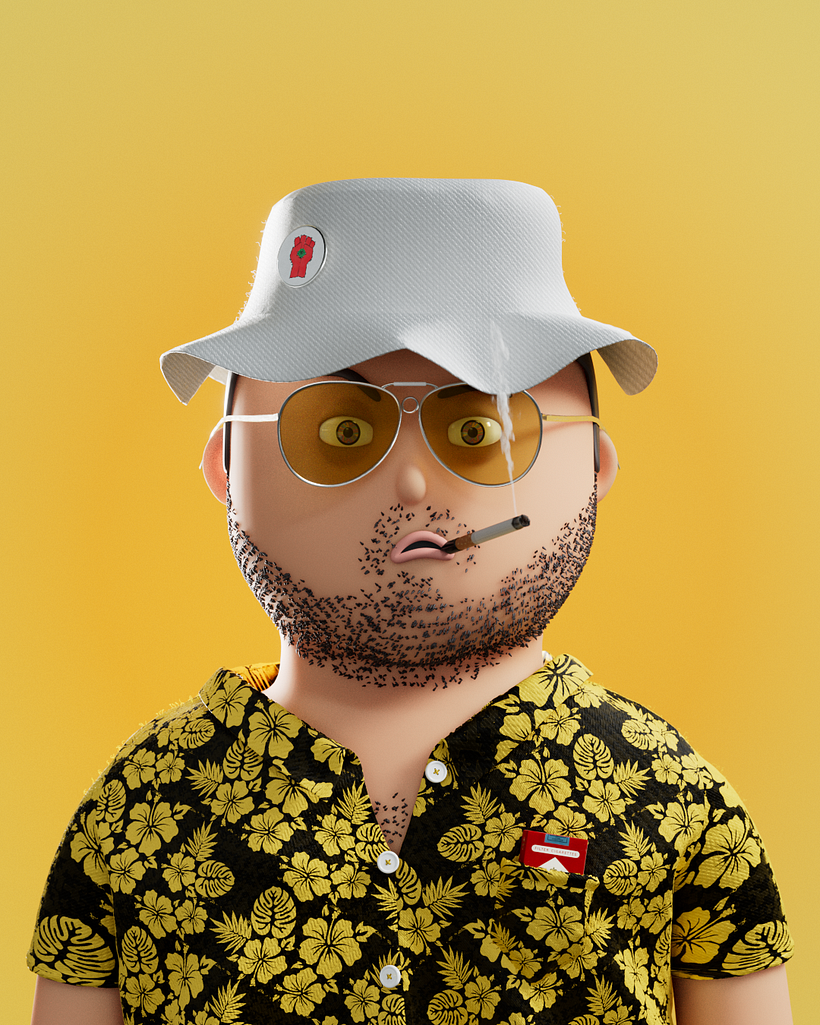 3D Portrait Creation for Social Media in Cinema 4D course 4