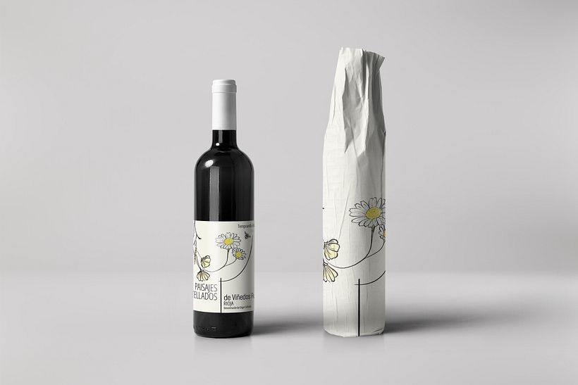 Paisajes embotellados · Tempranillo Blanco 2018