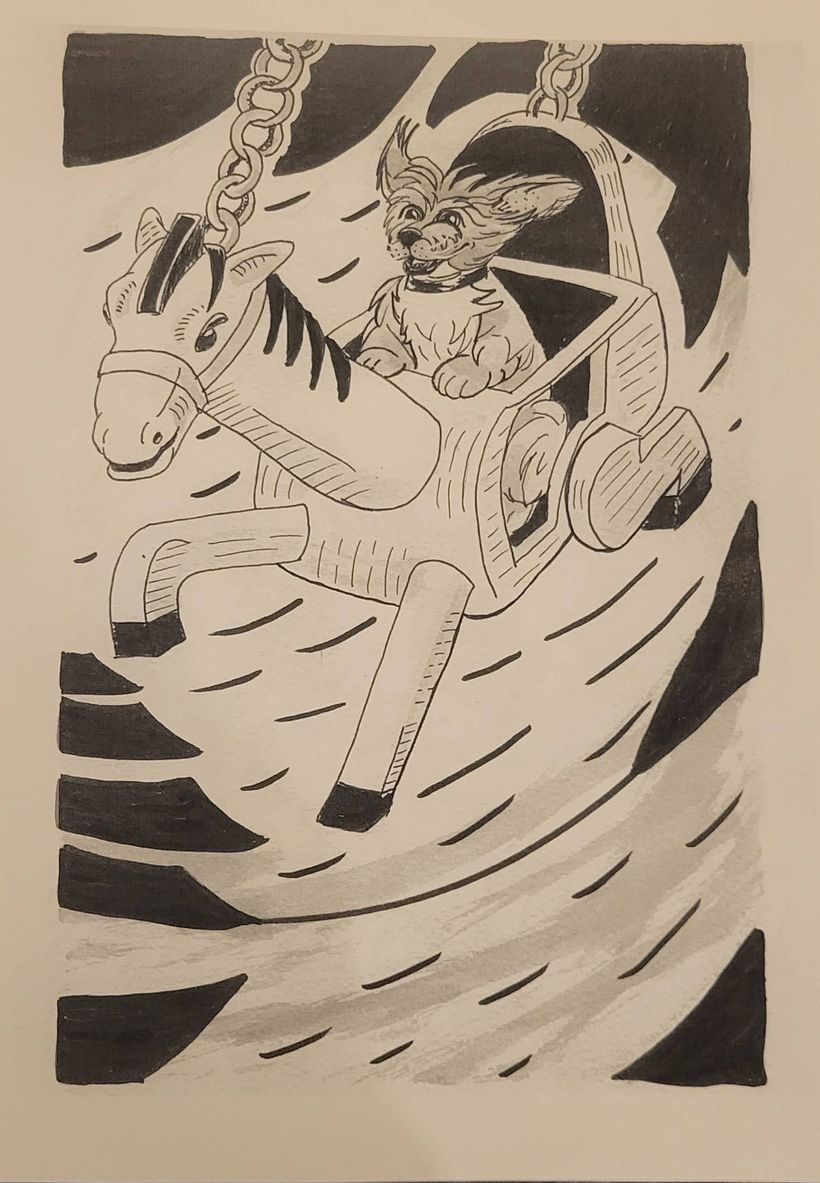 My original ink drawing