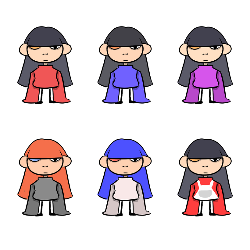 Meu projeto do curso: Design de personagens para animação com Photoshop 2