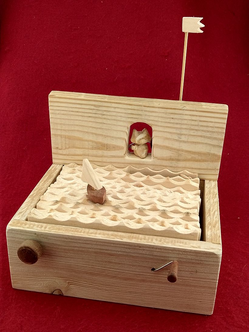 My project for course: Wooden Automata: Bring Sculptures to Life with Movement 2