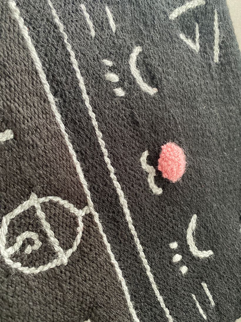 Mi Proyecto del curso: Bordado XL con aguja mágica 1