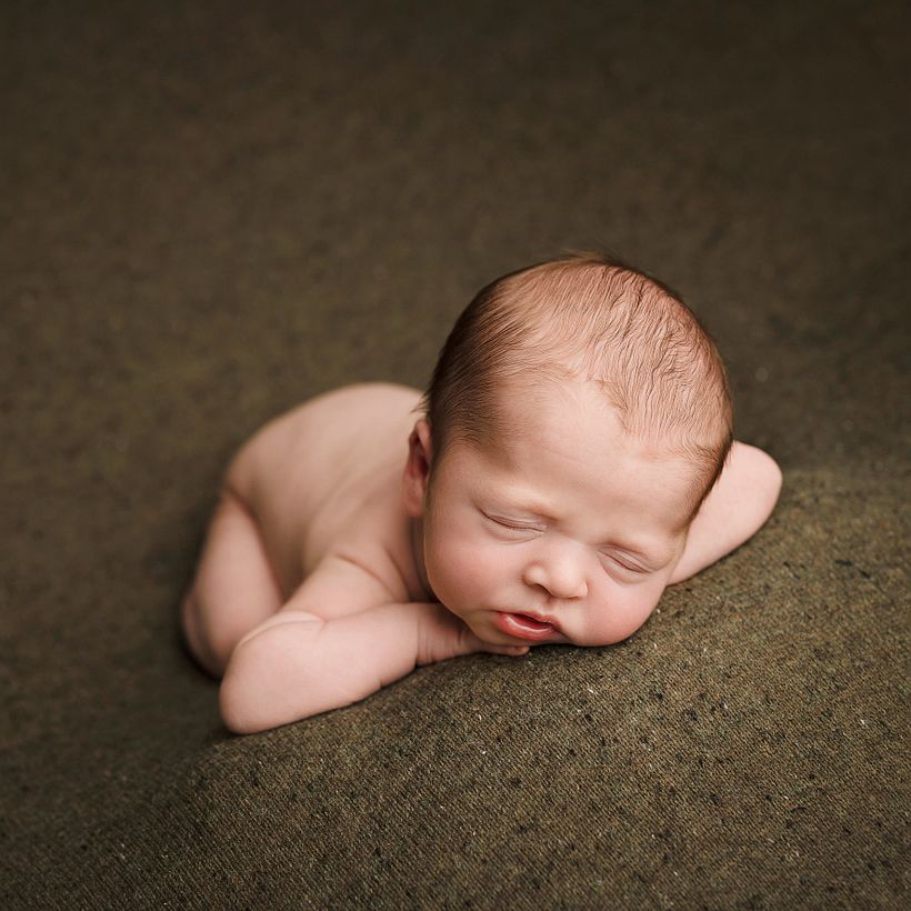 Newborn Session with a 7 Day Old Baby - Fotografia