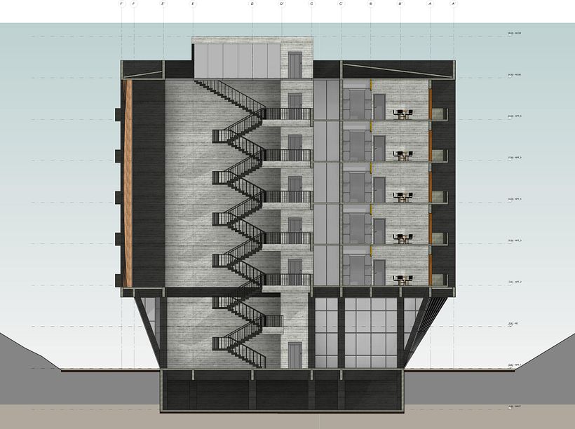 Seccion Arquitectonica.