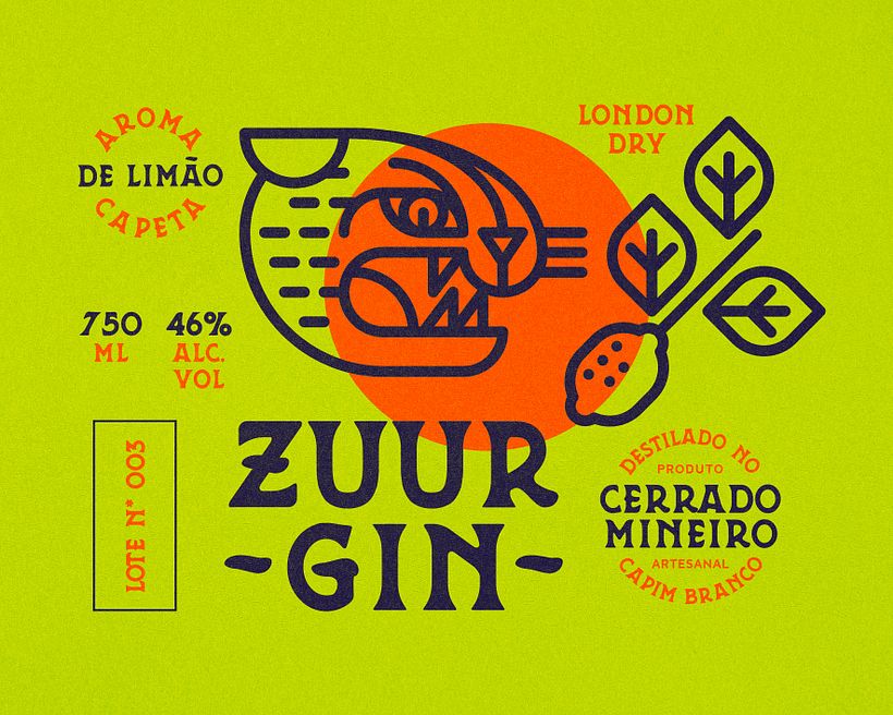 Zuur Gin • Identidade e Embalagem 1